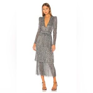 SABINA MUSAYEV Carry Dress Metallic Mulitcolor